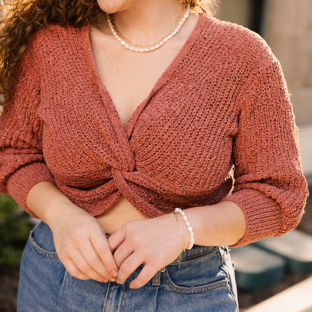 BOLD PAPERCLIP BRACELET