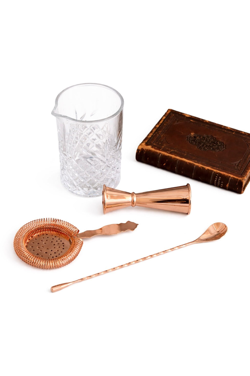 CMK Vintage Inspired Glass Barware Set