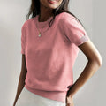 Women’s Soft Stretch Minimalist Knit Tee