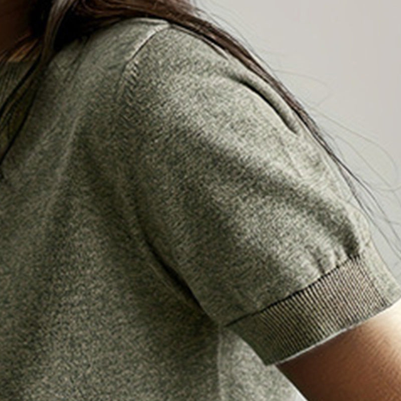 Women’s Soft Stretch Minimalist Knit Tee