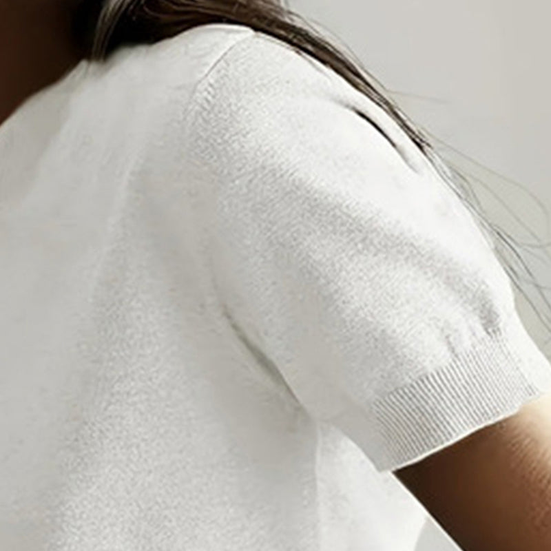 Women’s Soft Stretch Minimalist Knit Tee