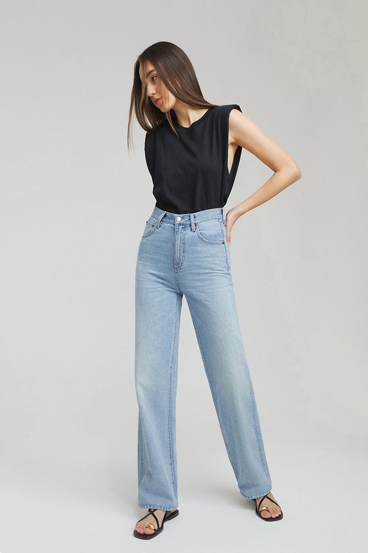 CONEY ISLAND WHITEFISH HIGH RISE WIDE JEANS