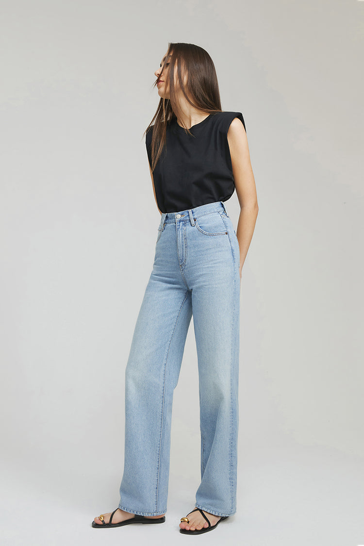 CONEY ISLAND WHITEFISH HIGH RISE WIDE JEANS