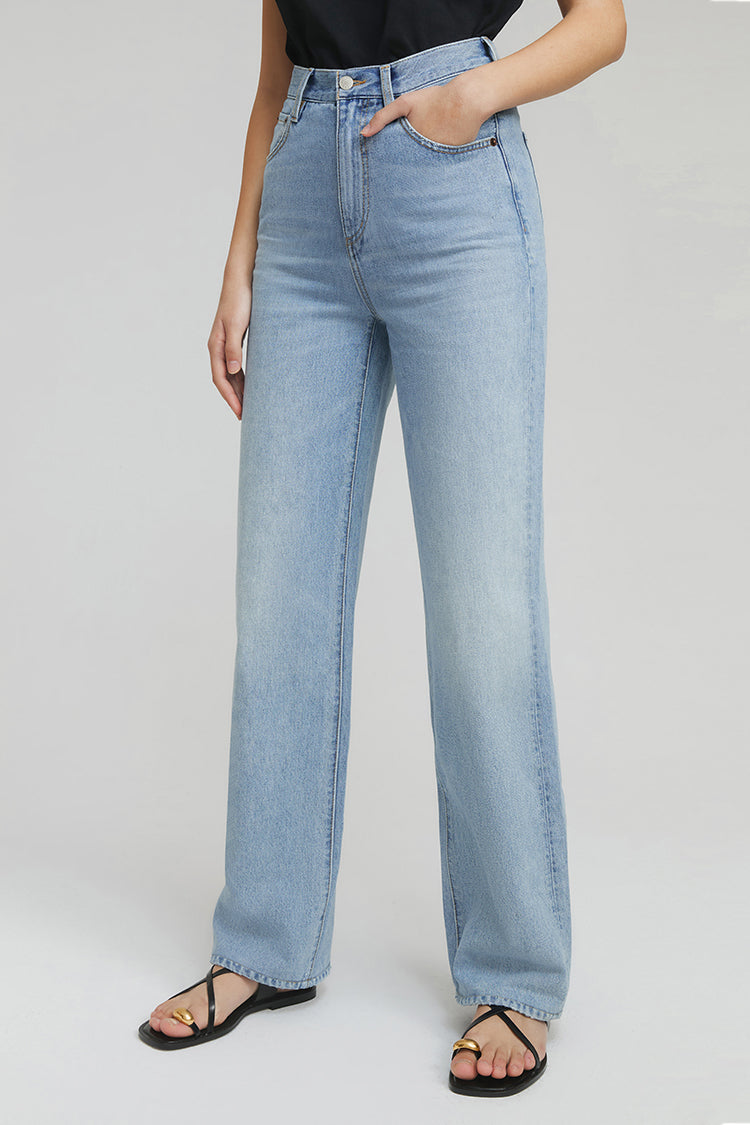 CONEY ISLAND WHITEFISH HIGH RISE WIDE JEANS