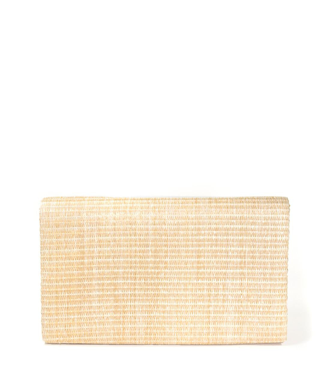 LILLIAN CLUTCH - STRAW