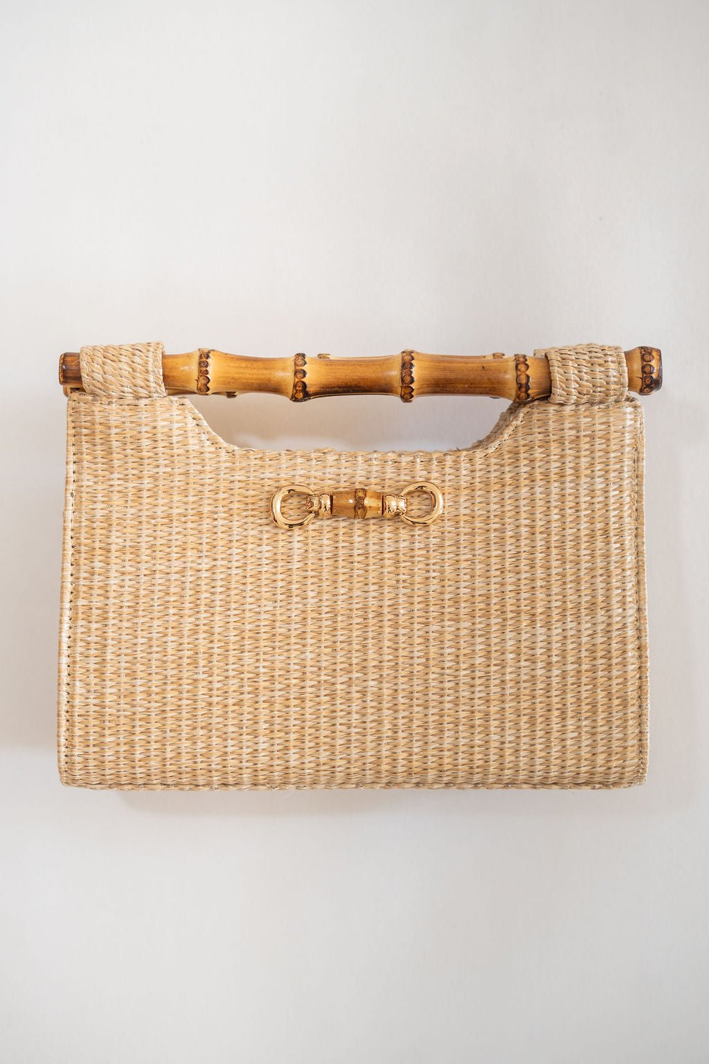 MARY NATURAL STRAW CLUTCH