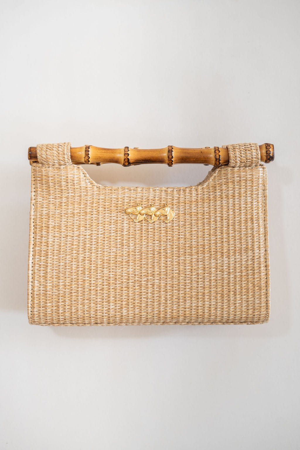 MARY NATURAL STRAW CLUTCH