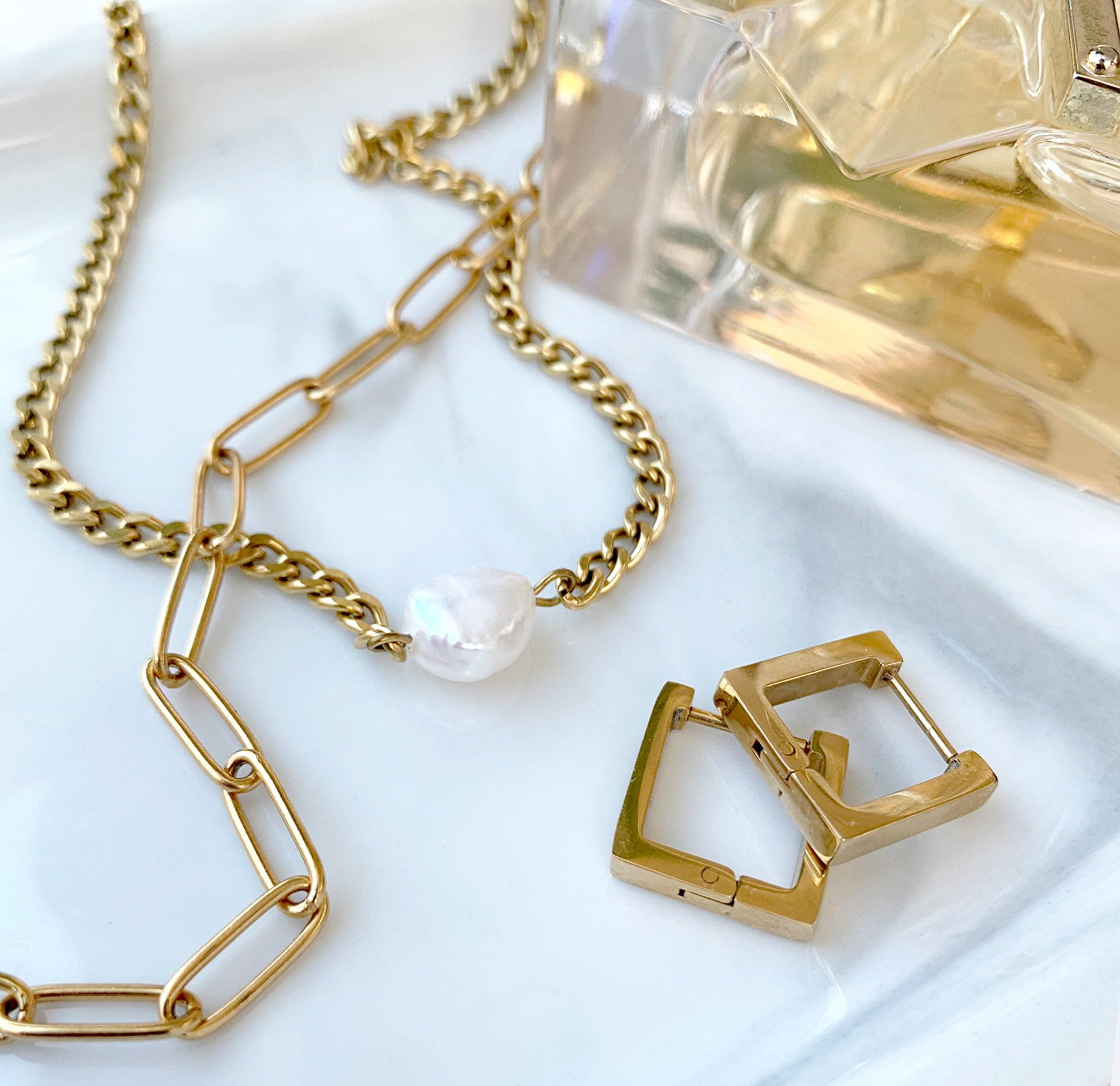 PIERRE PEARL CHOKER NECKLACE