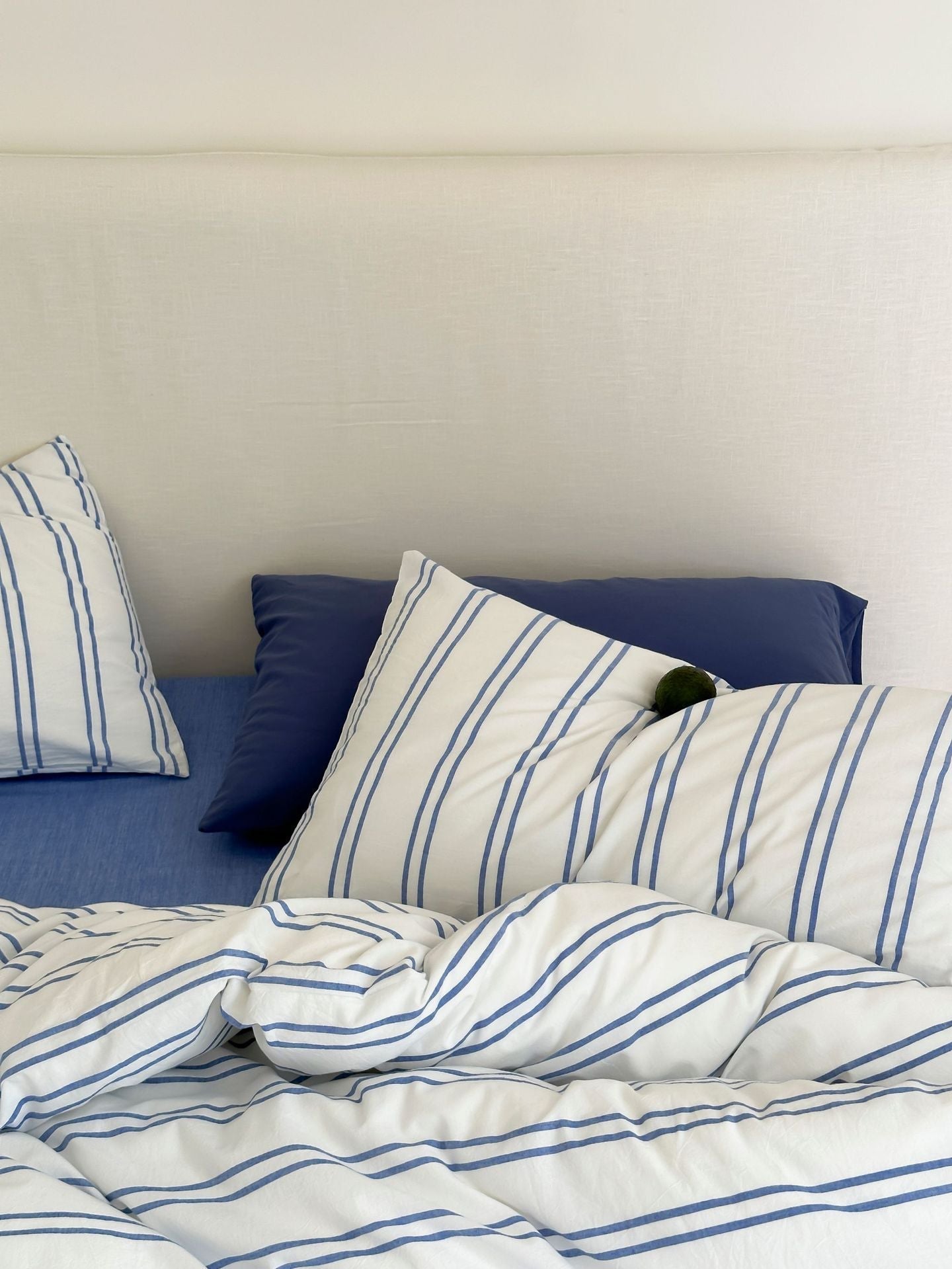 Refreshing Stripe Bedding Set / Yellow