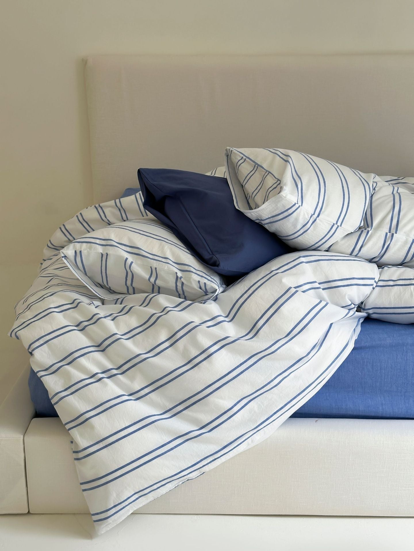 Refreshing Stripe Bedding Set / Yellow