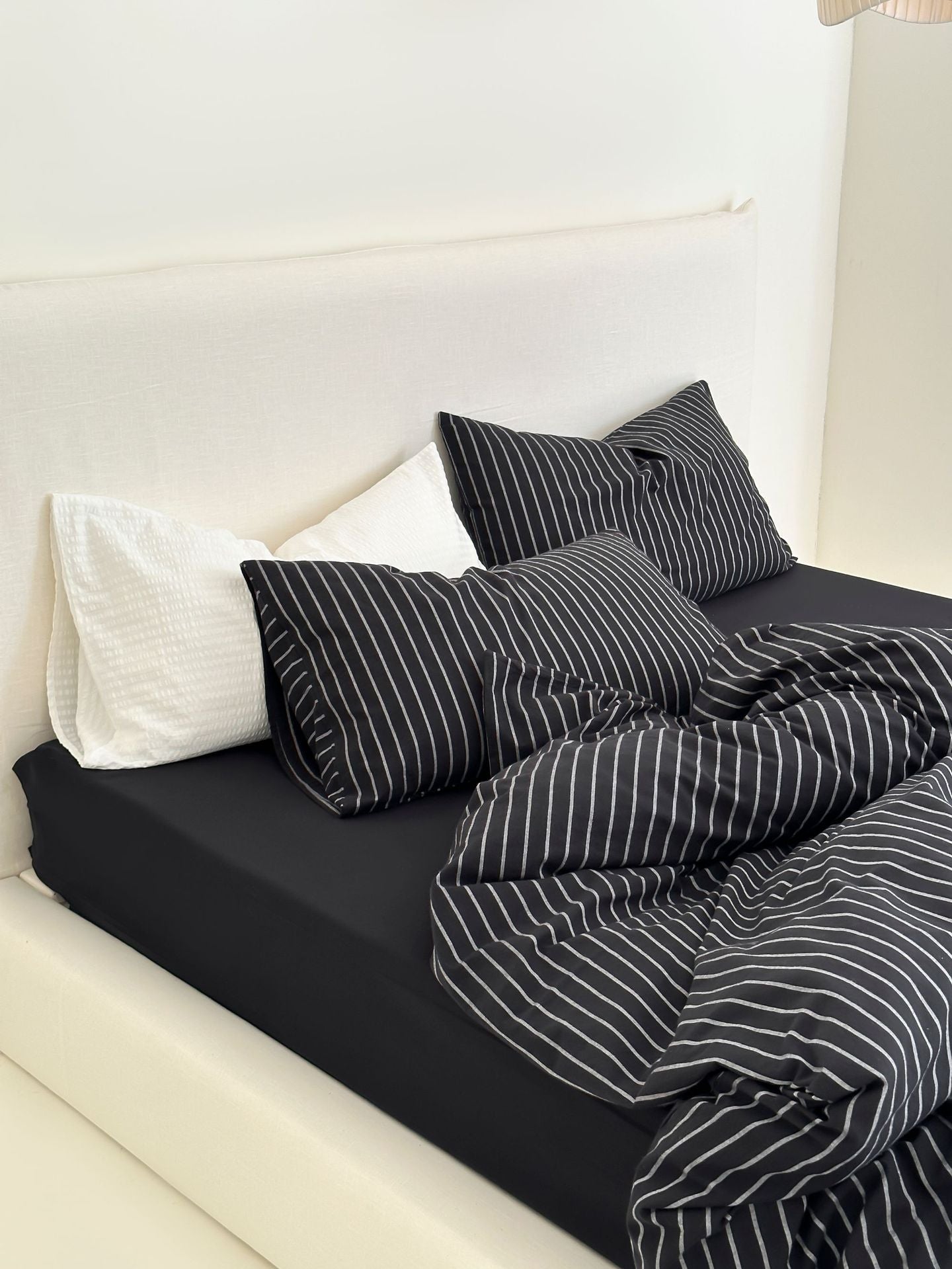 Refreshing Stripe Bedding Set / Yellow