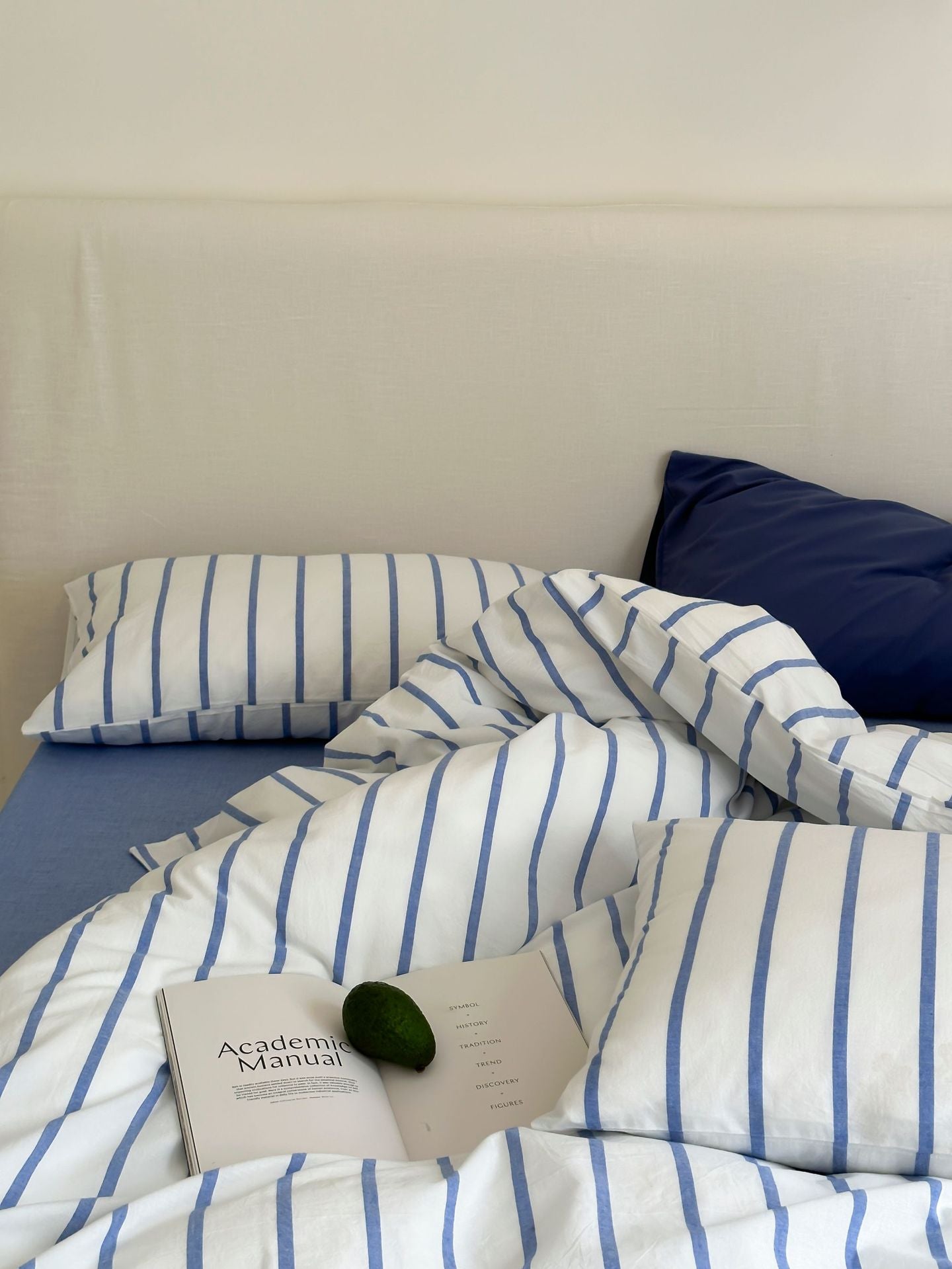 Refreshing Stripe Bedding Set / Yellow