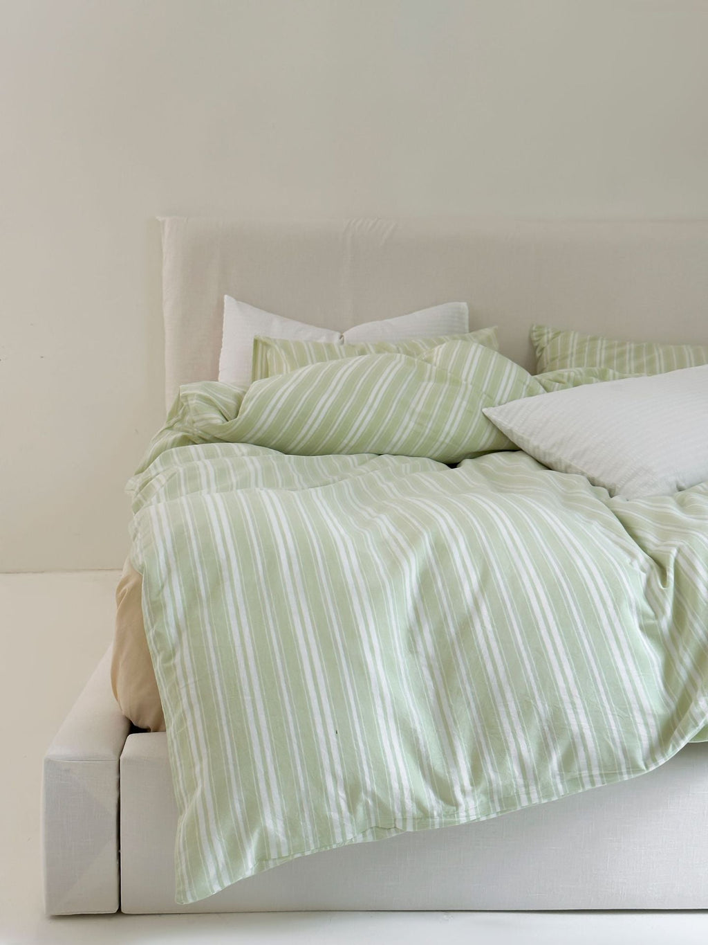 Refreshing Stripe Bedding Set / Yellow