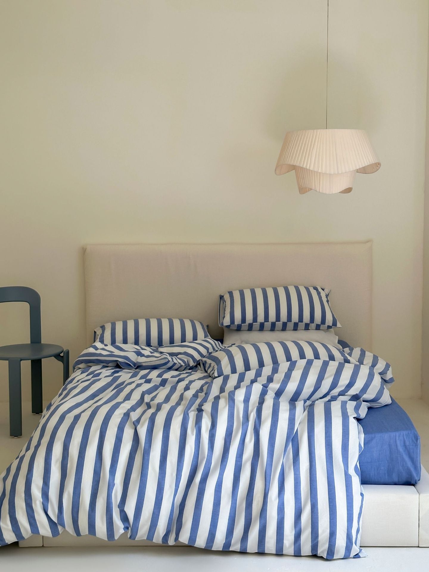 Refreshing Stripe Bedding Set / Yellow