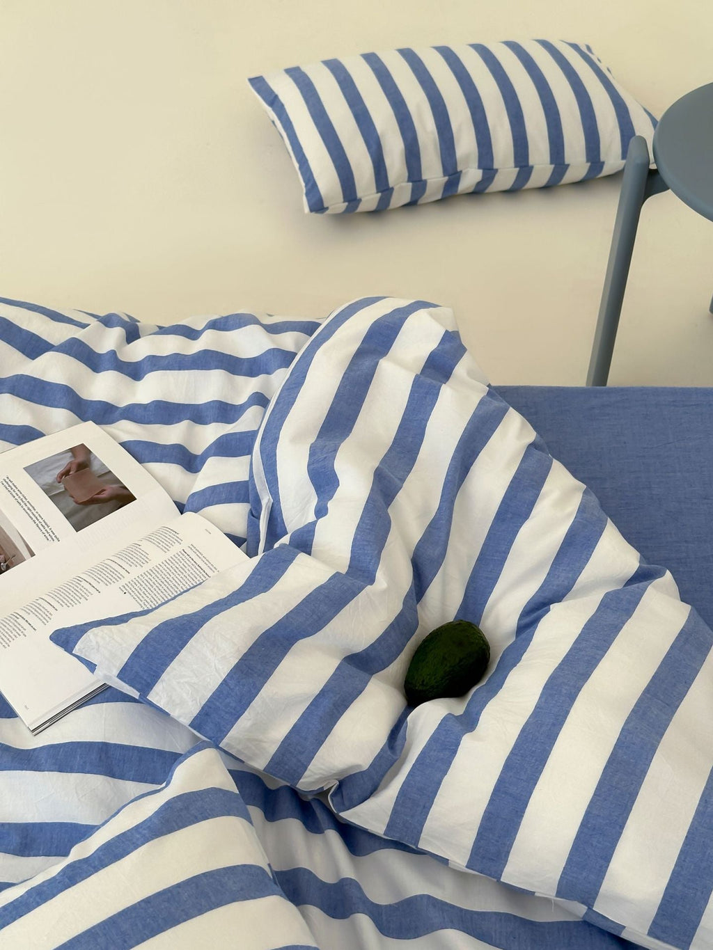 Refreshing Stripe Bedding Set / Yellow