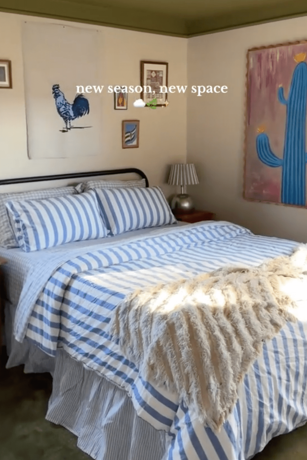 Refreshing Stripe Bedding Set / Yellow