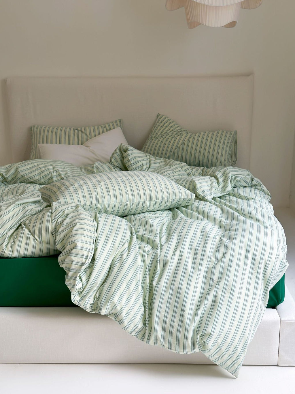 Refreshing Stripe Bedding Set / Yellow
