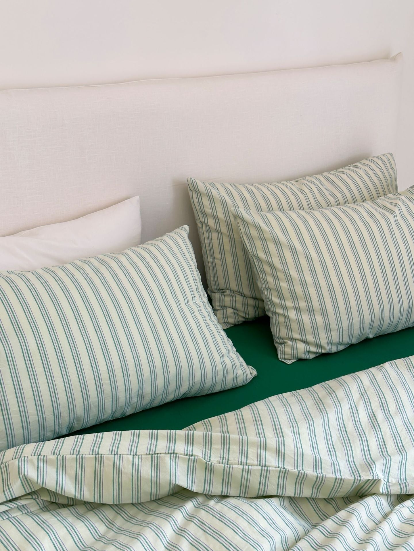 Refreshing Stripe Bedding Set / Yellow