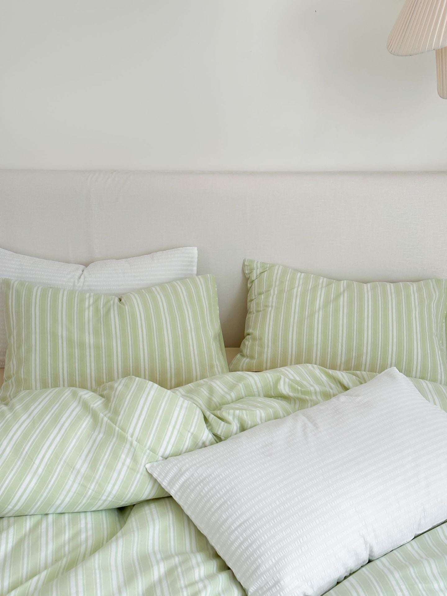 Refreshing Stripe Bedding Set / Yellow