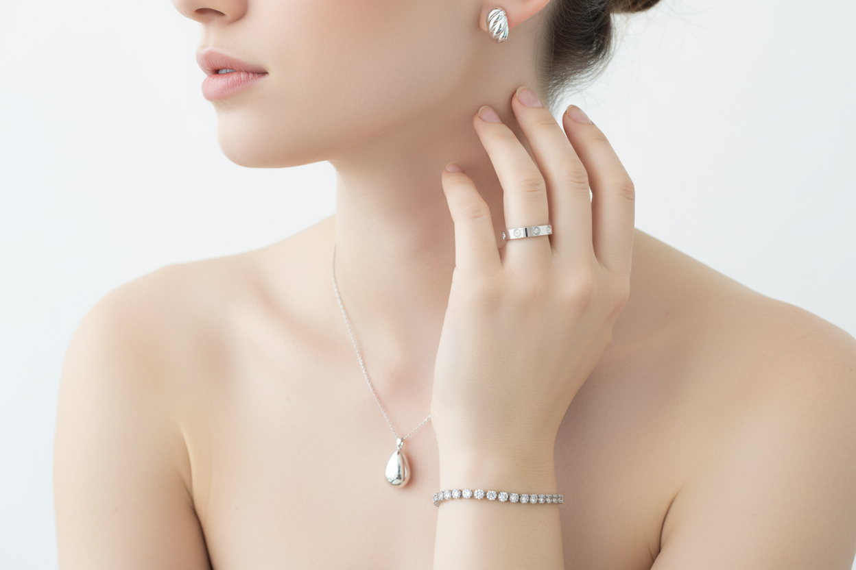 SILVER MINIMALIST STACK