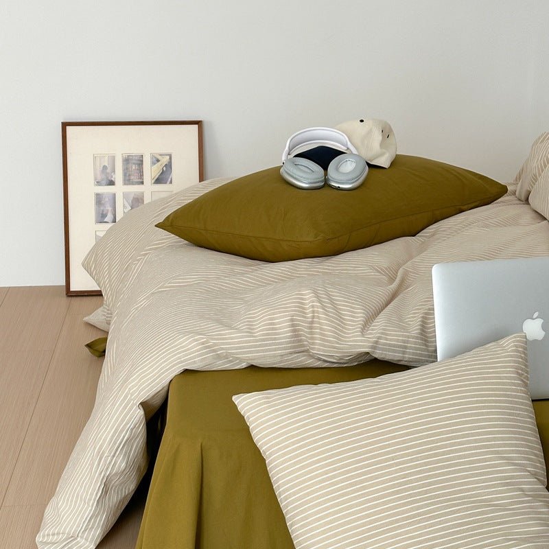 Thin Striped Pillowcases