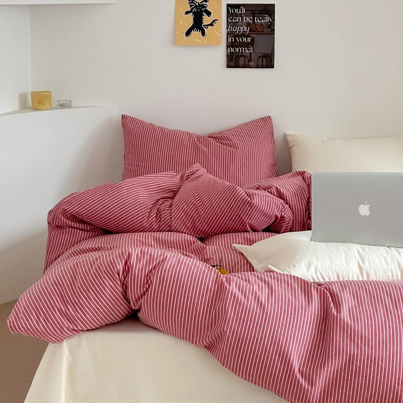 Thin Striped Pillowcases