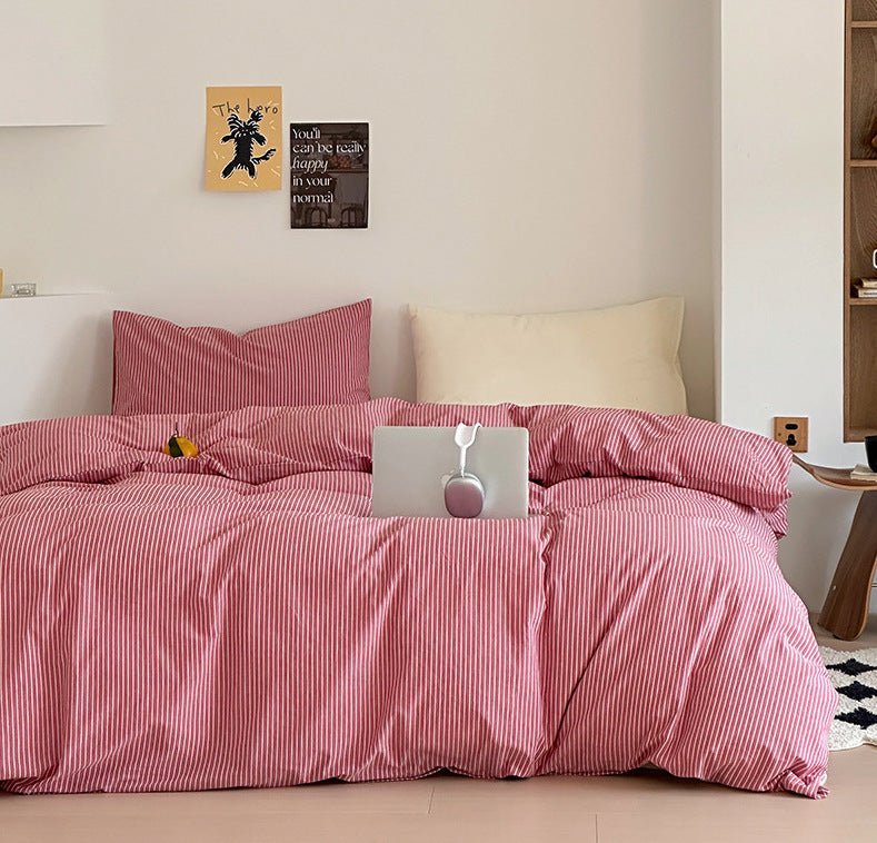 Thin Striped Pillowcases
