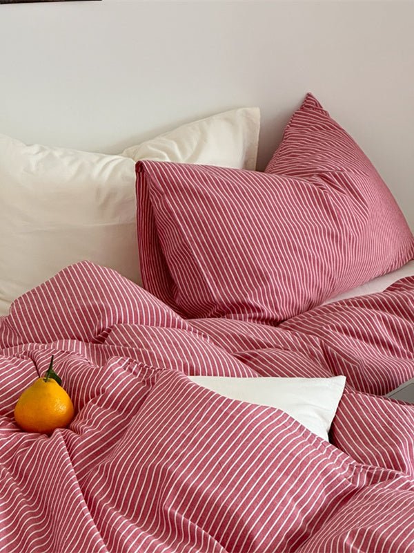 Thin Striped Pillowcases