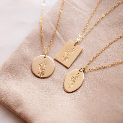 Mona Wild Lavender Necklace